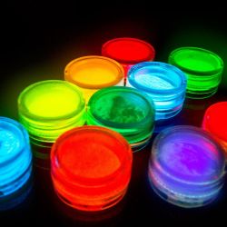 Ozdobný prach Glow - 10. Transparente